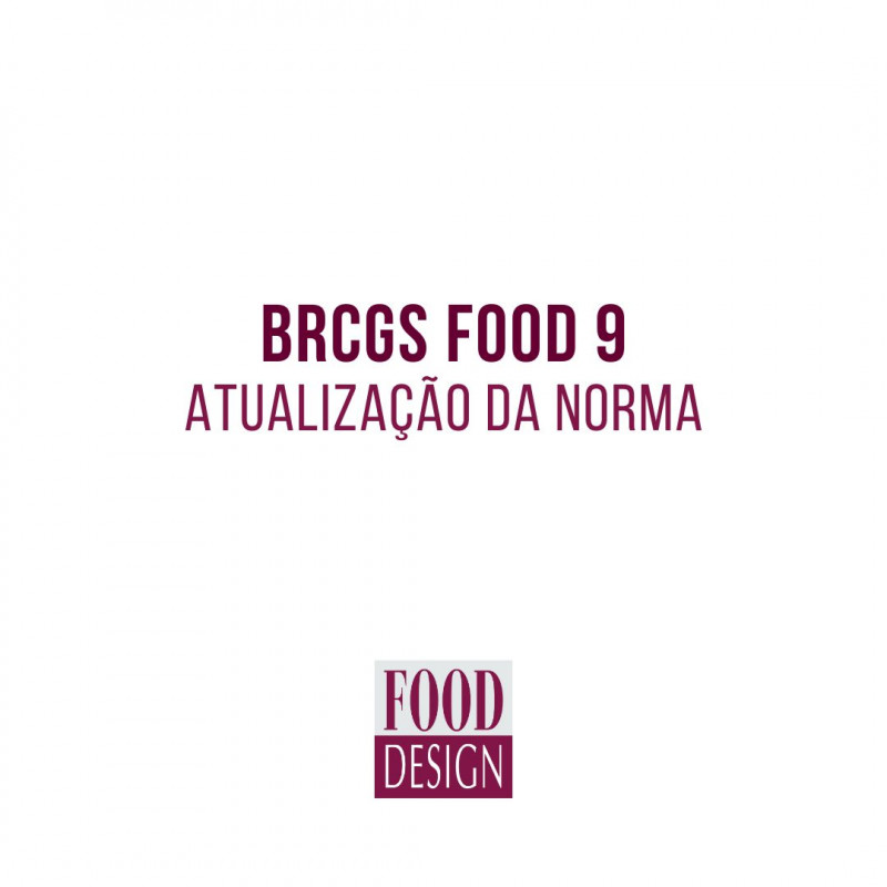 BRCGS Food 9 - Atualização da Norma