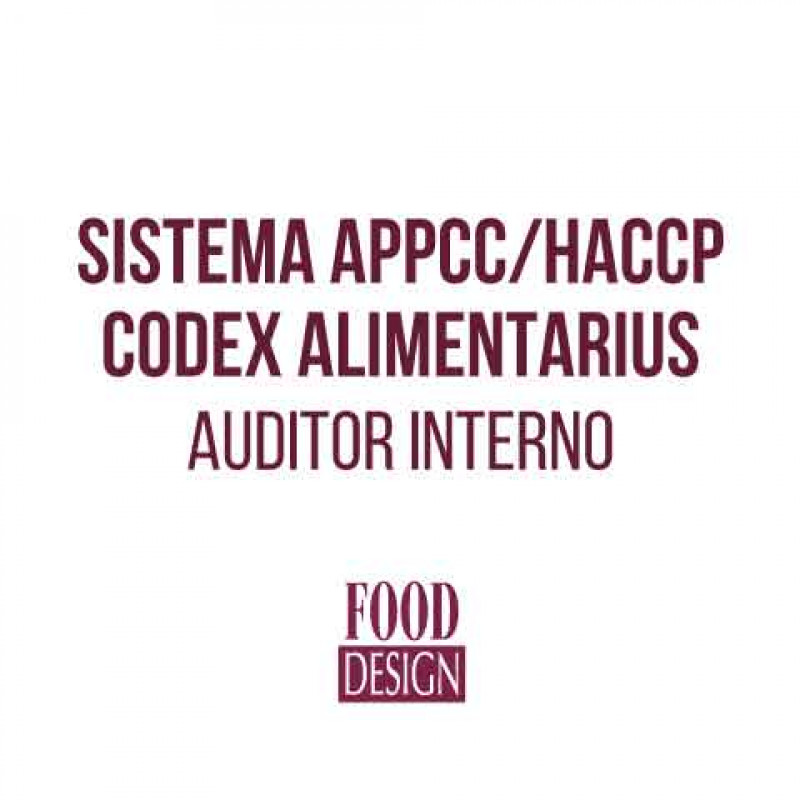 Sistema APPCC/HACCP Codex Alimentarius - Auditor Interno
