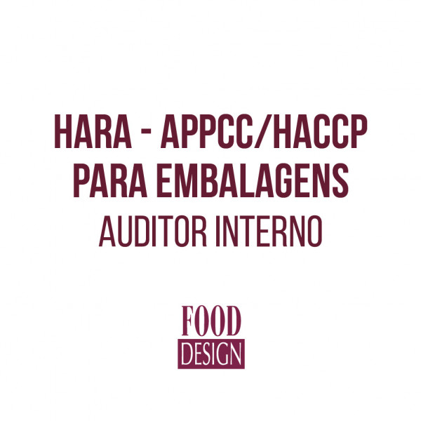 HARA - APPCC/HACCP para embalagens - Auditor Interno