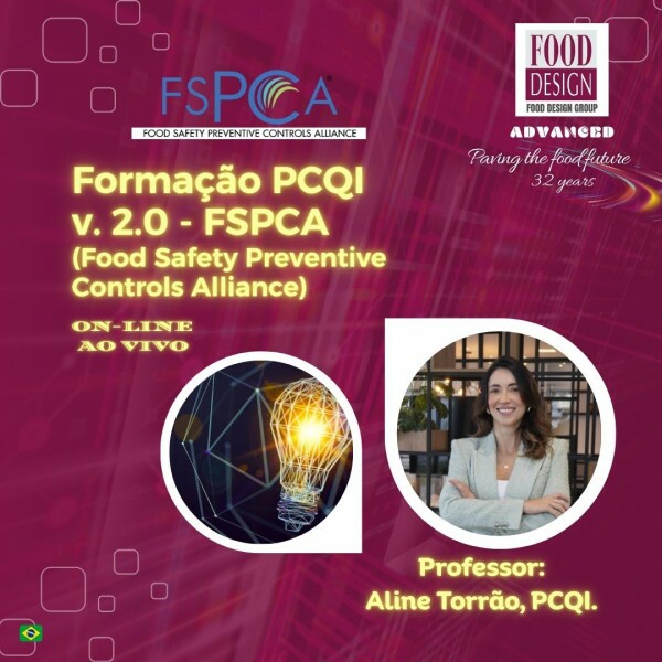 Formação PCQI v. 2.0- FSPCA (Food Safety Preventive Controls Alliance)